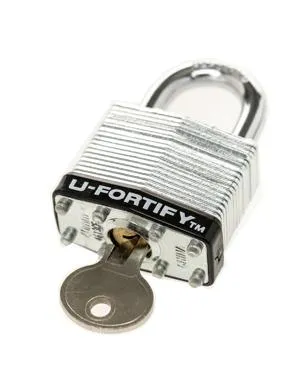1-1/2″ Laminated Steel Padlock