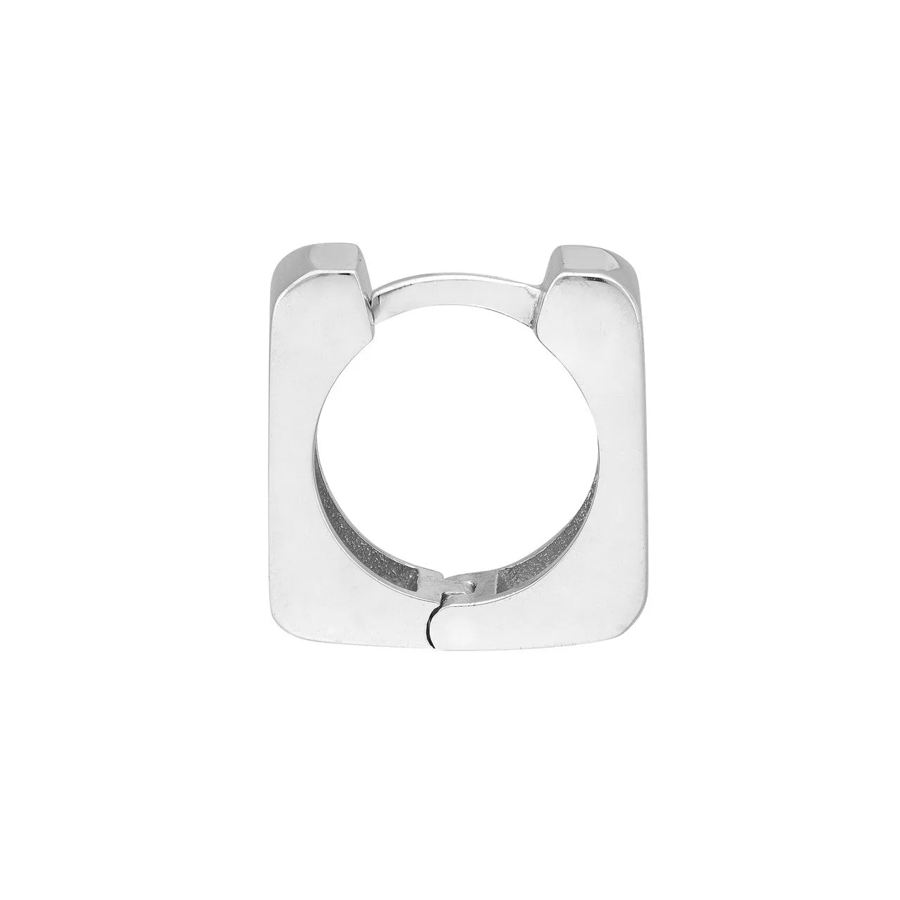10.50mm Small Square Hoop Earrings
