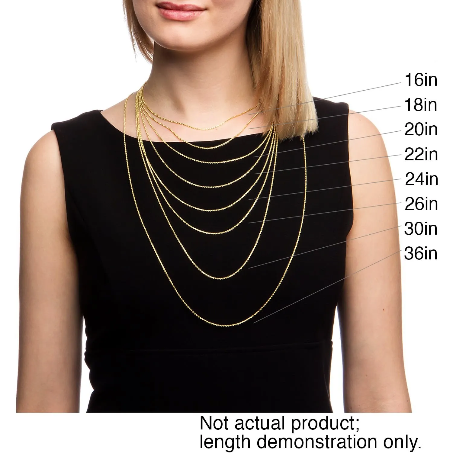 10K Yellow Gold 1mm Cable Diamond Cut Chain