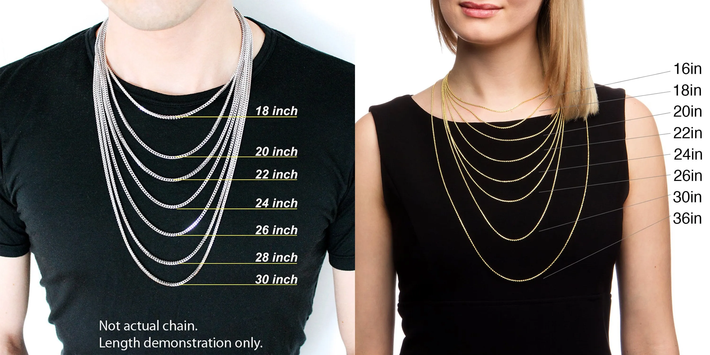 10K Yellow Gold 3mm Solid Cuban Curb Link Chain