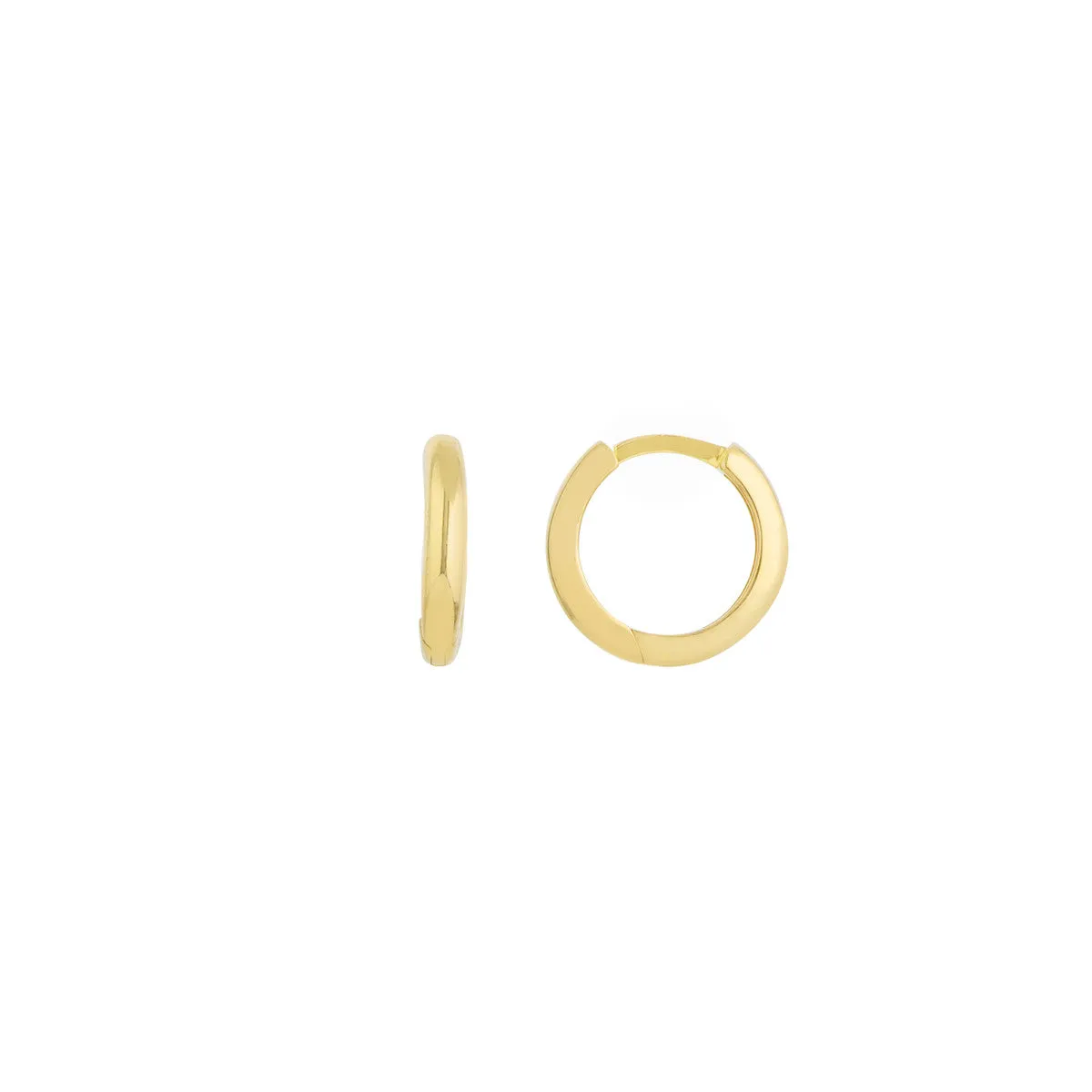 14kt Yellow Gold Small Huggie Earrings