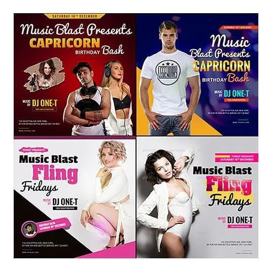 150 -  FB, IG and Pinterest Banners