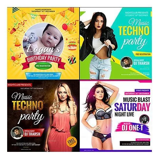 150 -  FB, IG and Pinterest Banners