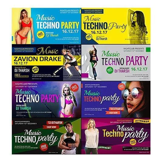 150 -  FB, IG and Pinterest Banners