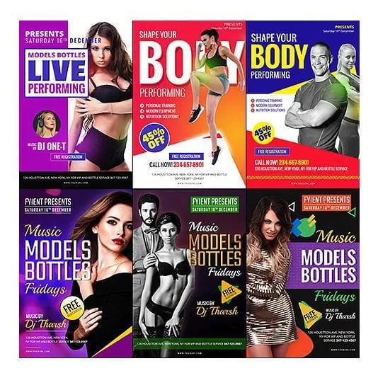 150 -  FB, IG and Pinterest Banners