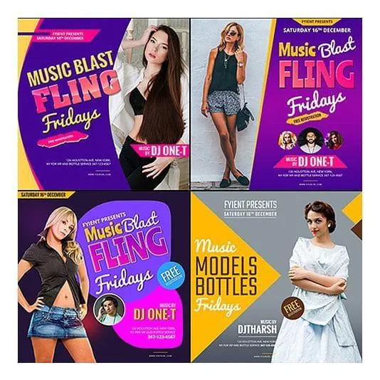 150 -  FB, IG and Pinterest Banners