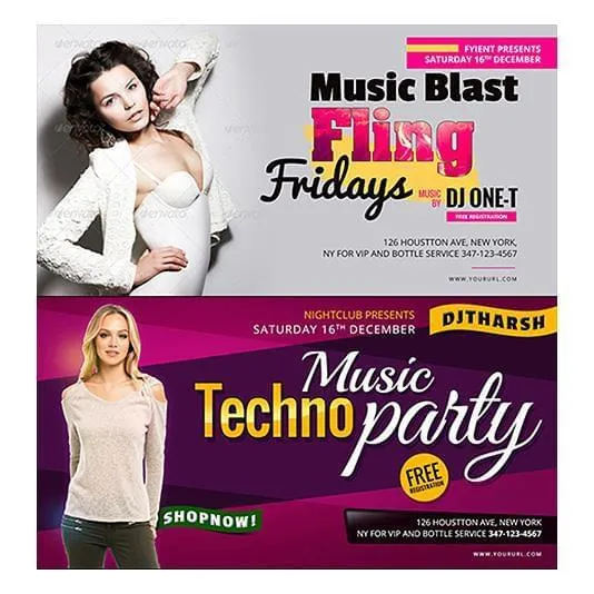 150 -  FB, IG and Pinterest Banners