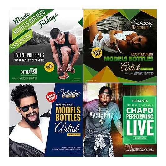 150 -  FB, IG and Pinterest Banners