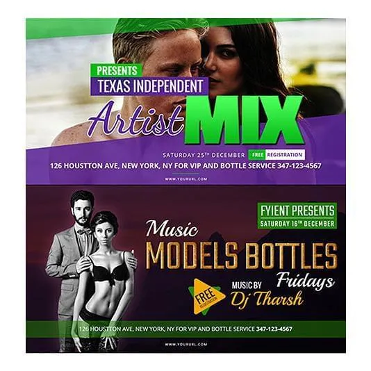150 -  FB, IG and Pinterest Banners