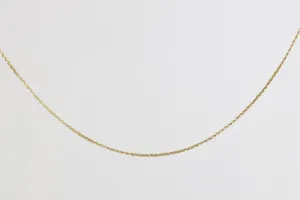16" 14k Yellow Gold Byzantine Chain Necklace (2.49g.)