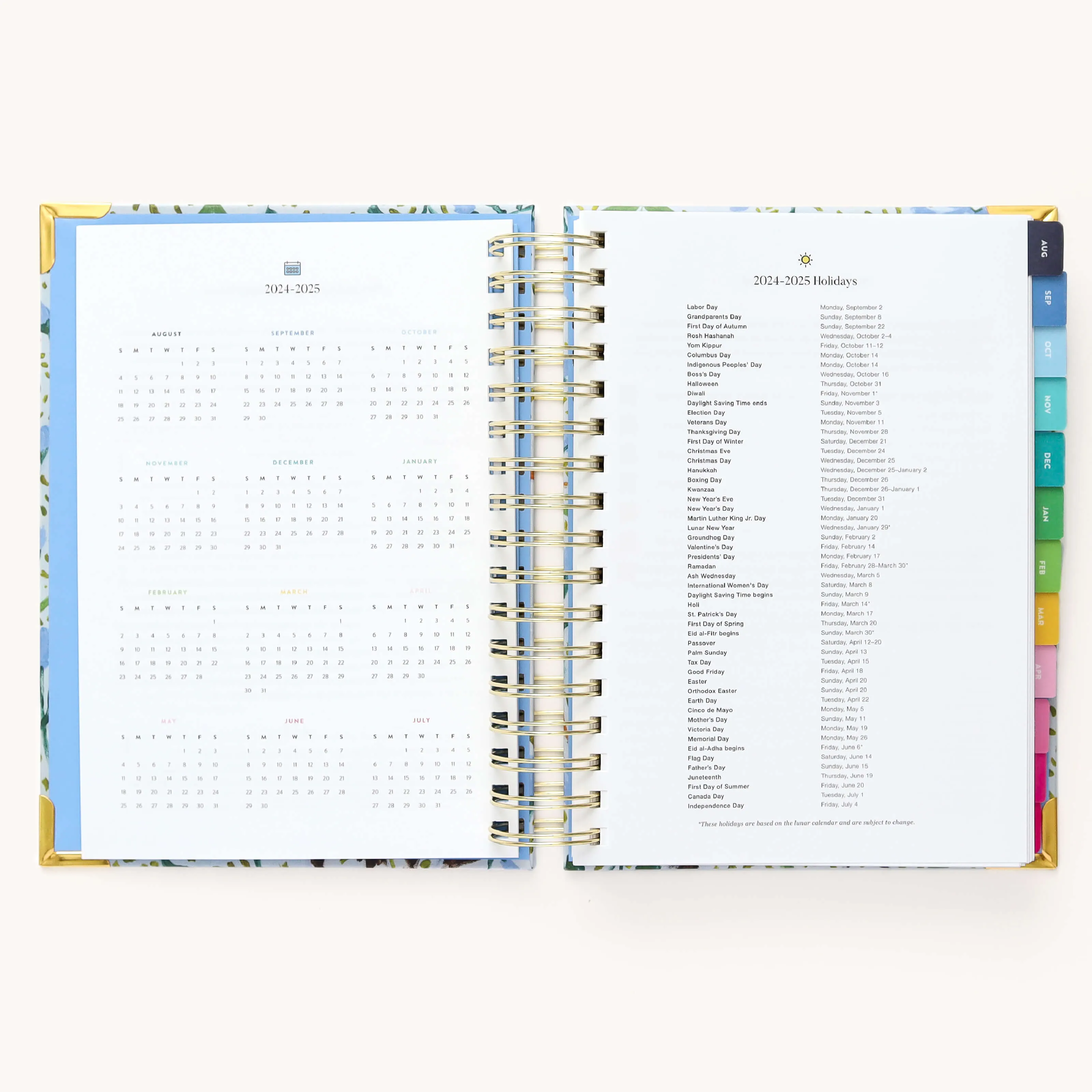 2024-2025 Daily Simplified Planner - Beaufort Birdies