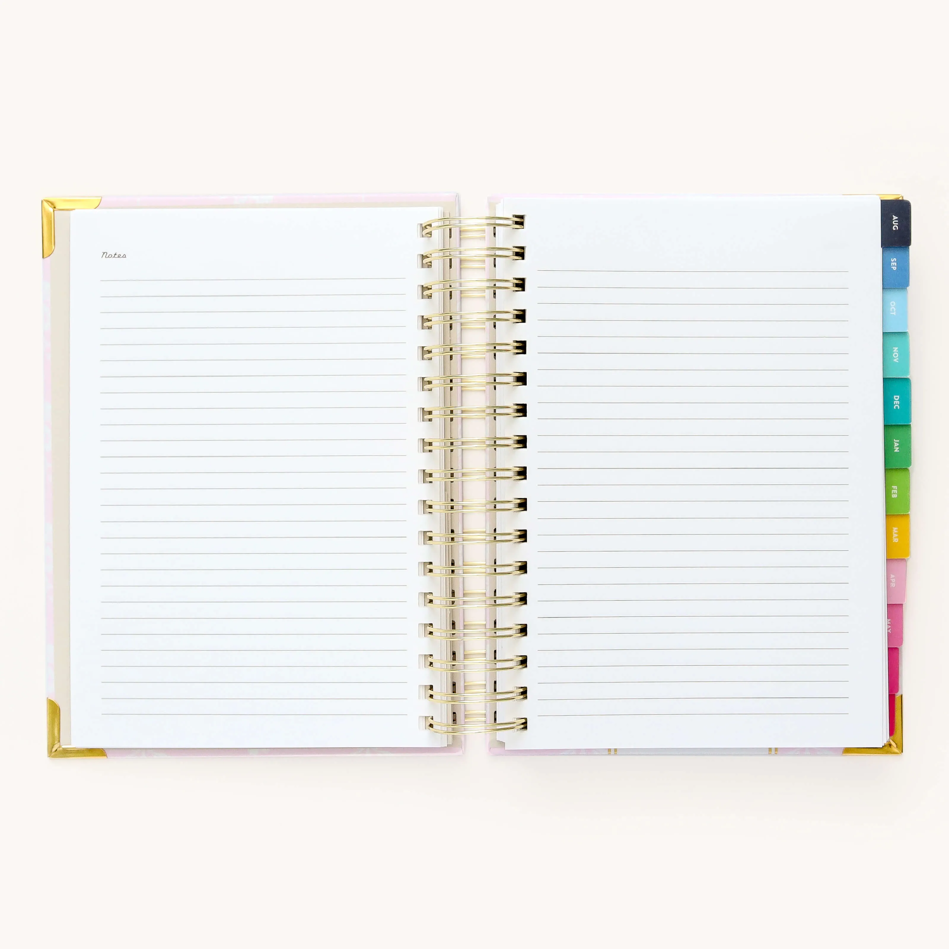 2024-2025 Daily Simplified Planner - Blush Block