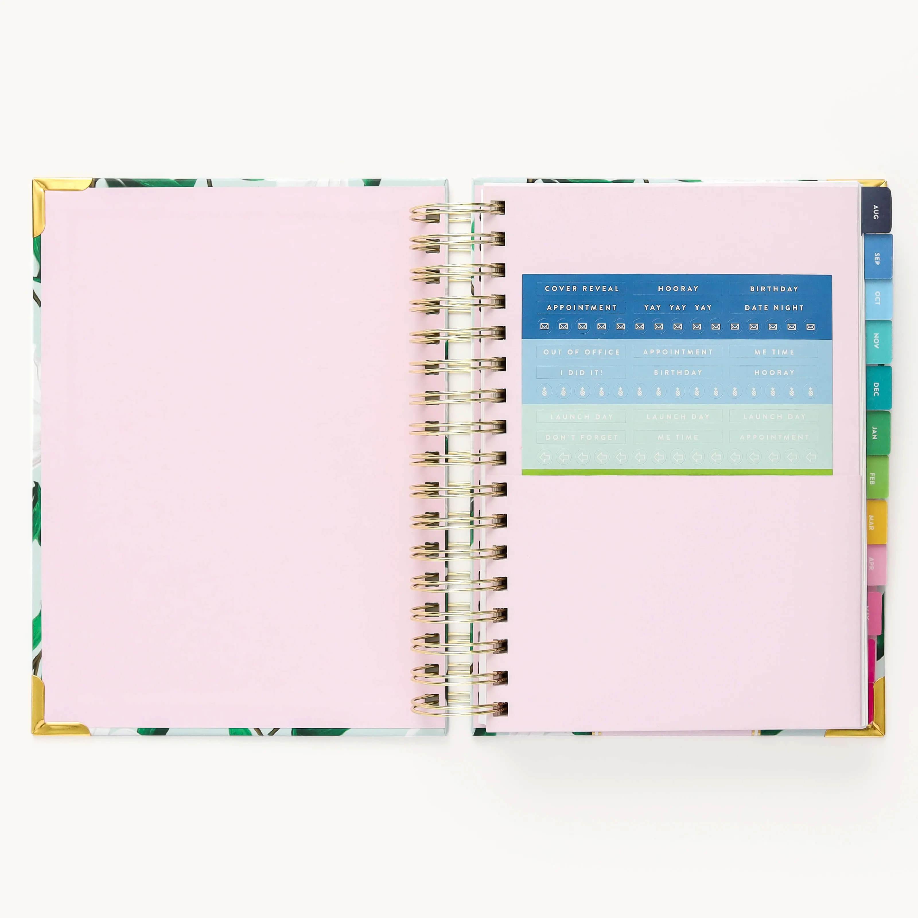 2024-2025 Daily Simplified Planner - Savannah Blooms