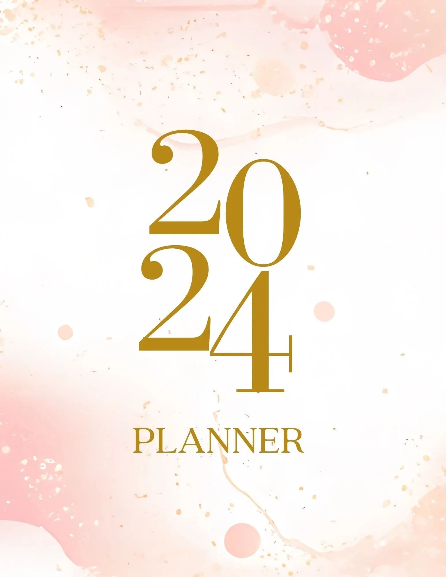 2024 Planner- Pink