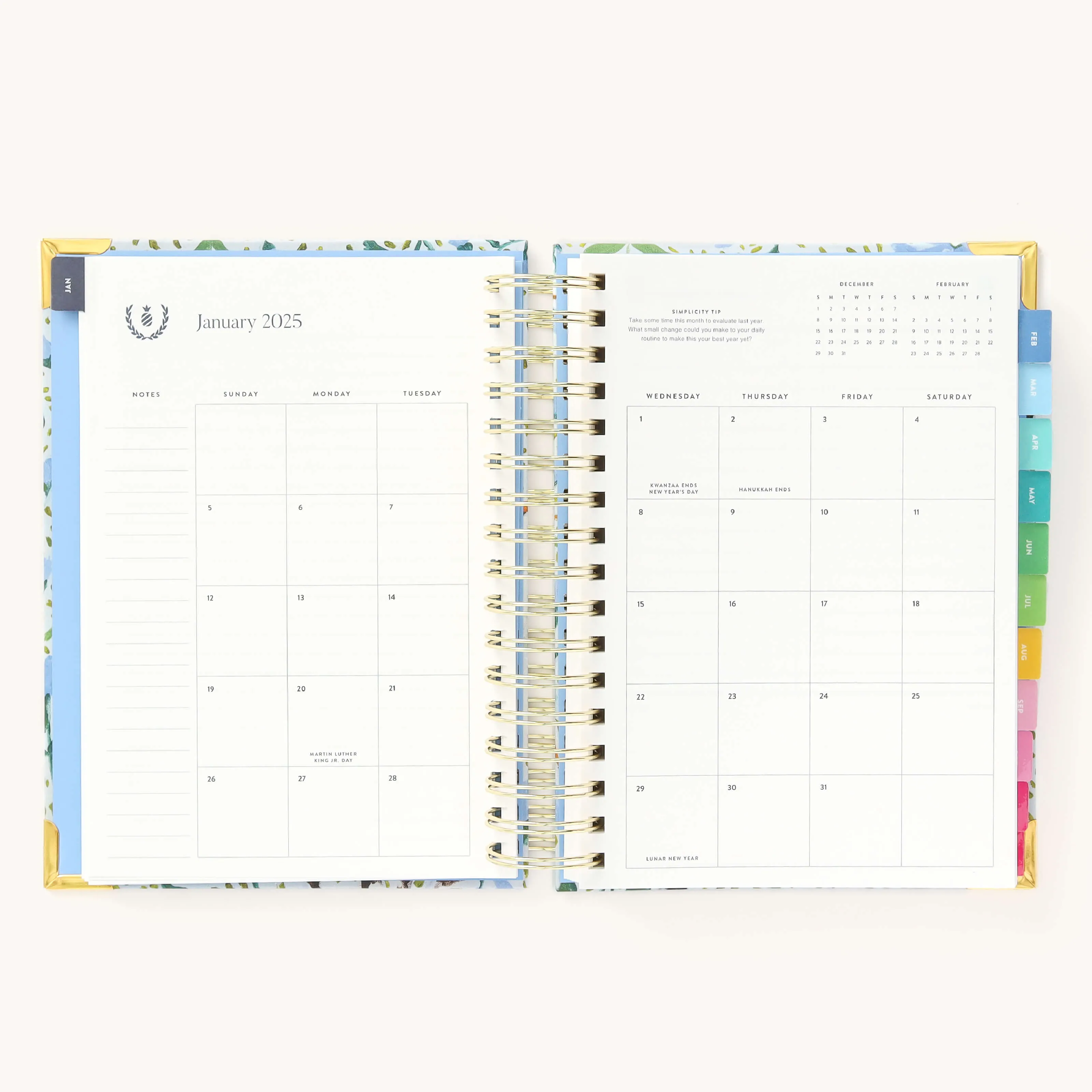 2025 Daily Simplified Planner - Beaufort Birdies