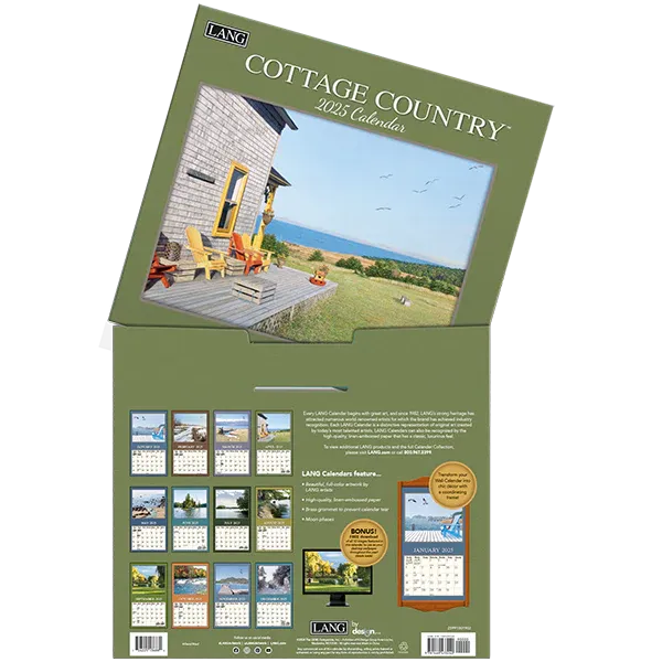 2025 Lang Wall Calendar - Cottage Country