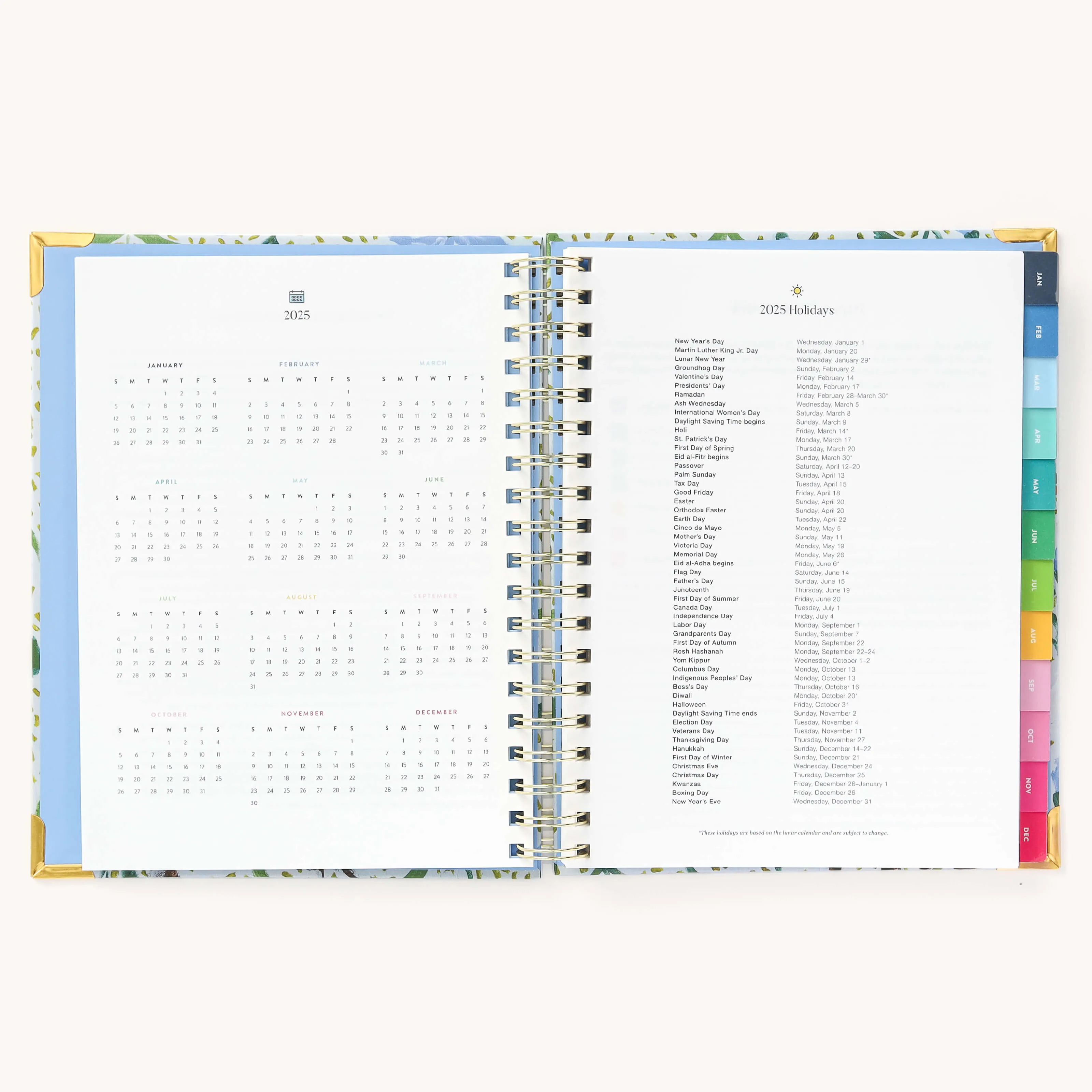 2025 Weekly Simplified Planner - Beaufort Birdies