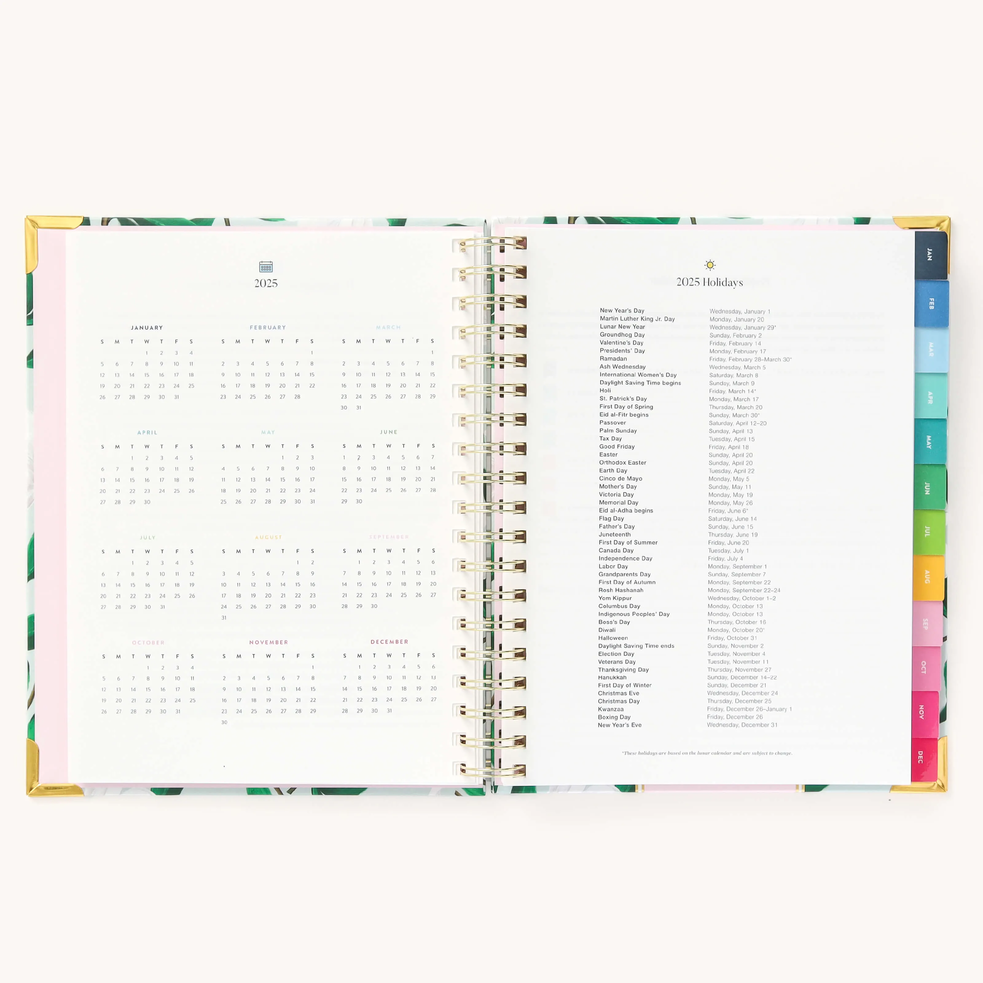 2025 Weekly Simplified Planner - Savannah Blooms