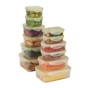 24pc Snap-lock food storage