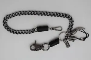24" Horn Charm Wallet Chain