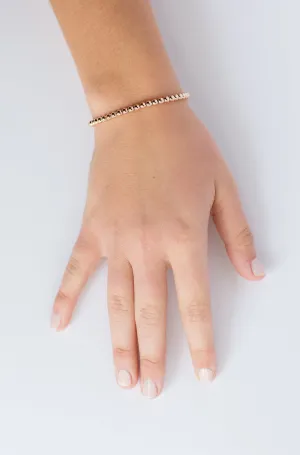 4mm 14k Yellow Gold Filled Bead Bracelet
