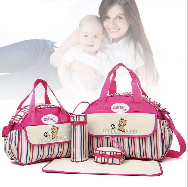 5 PCS/SET Fashion Maternity Handbag Waterproof