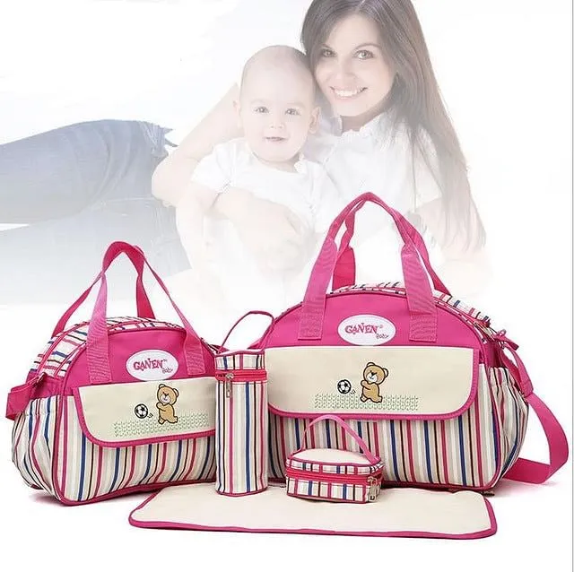 5 PCS/SET Fashion Maternity Handbag Waterproof