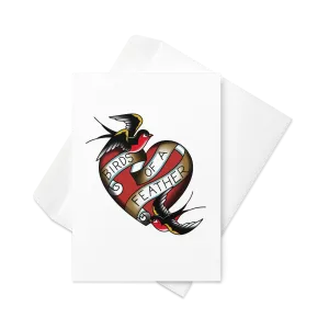 5x7" Birds of a Feather - Greeting Card