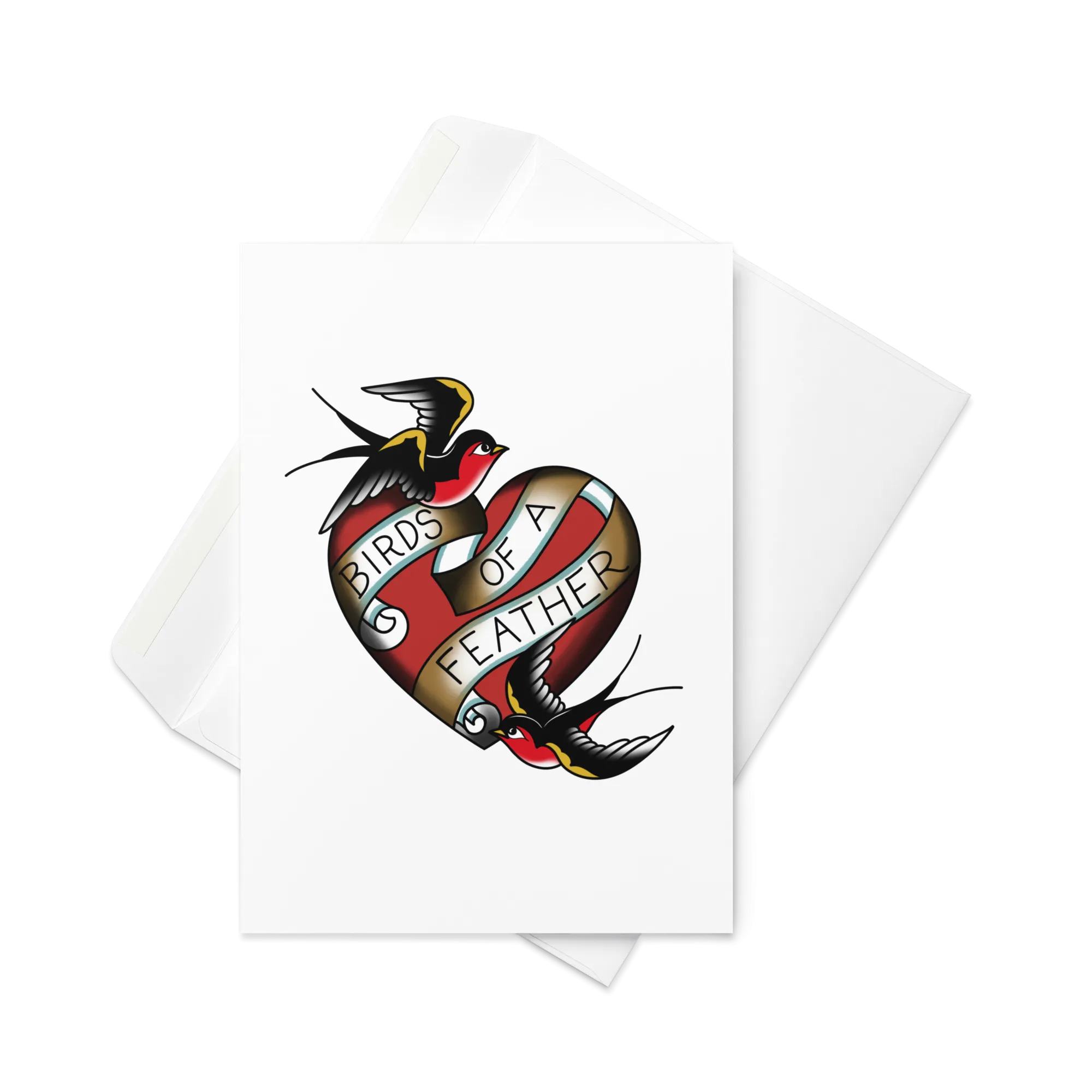 5x7" Birds of a Feather - Greeting Card