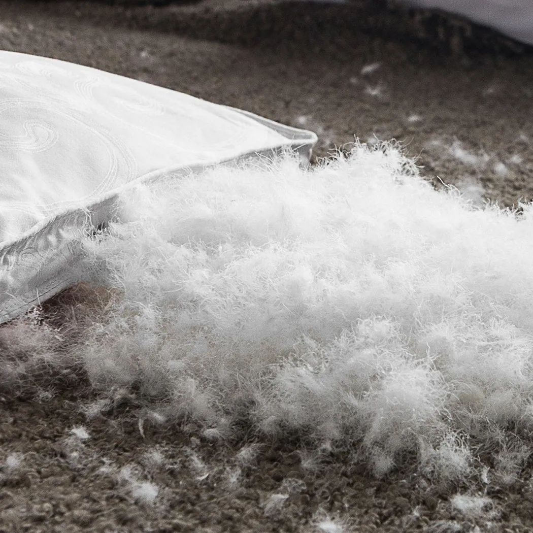 700GSM All Season Duck Down Feather Filling Duvet in Super King Size