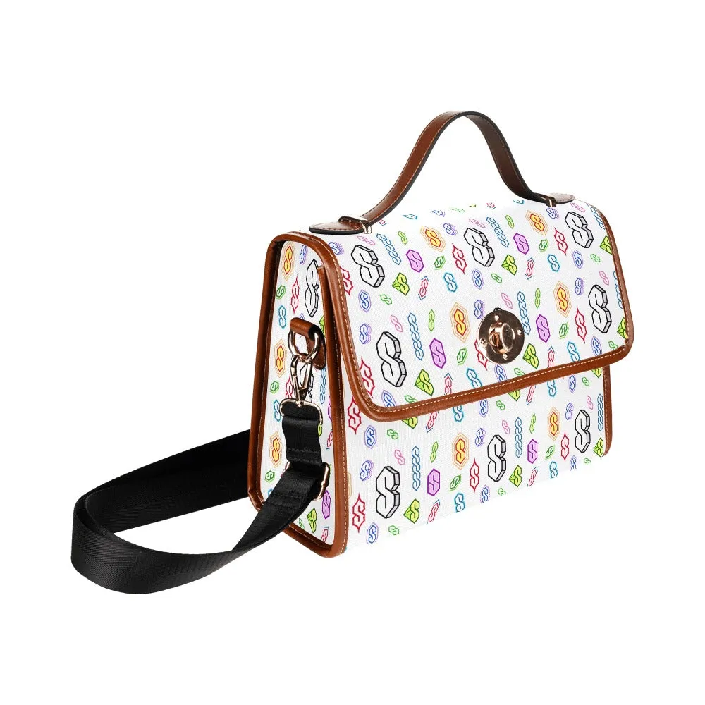90s Graffiti Super S Waterproof Canvas Bag