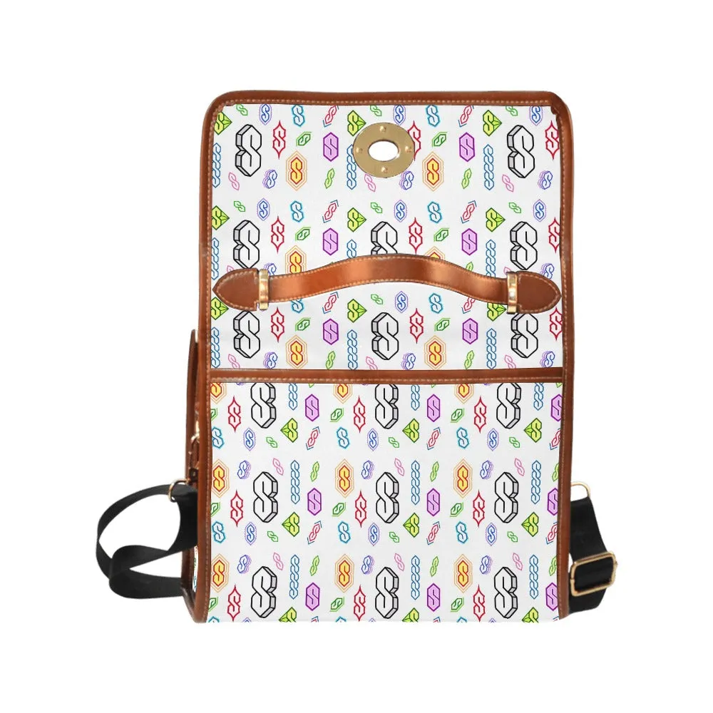 90s Graffiti Super S Waterproof Canvas Bag