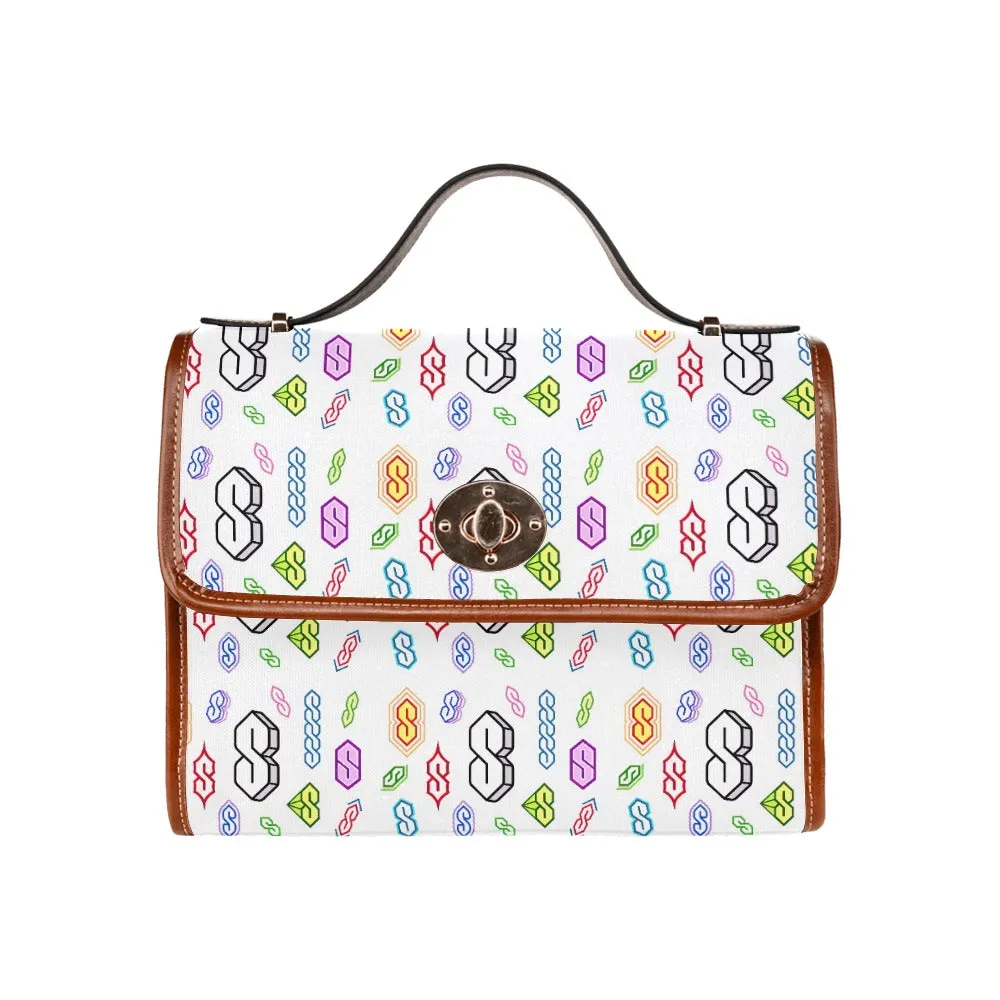 90s Graffiti Super S Waterproof Canvas Bag