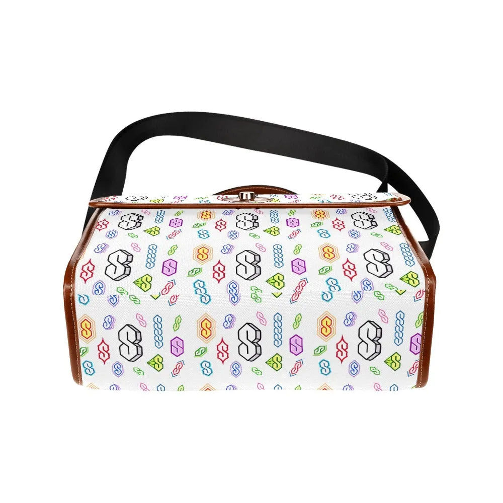 90s Graffiti Super S Waterproof Canvas Bag