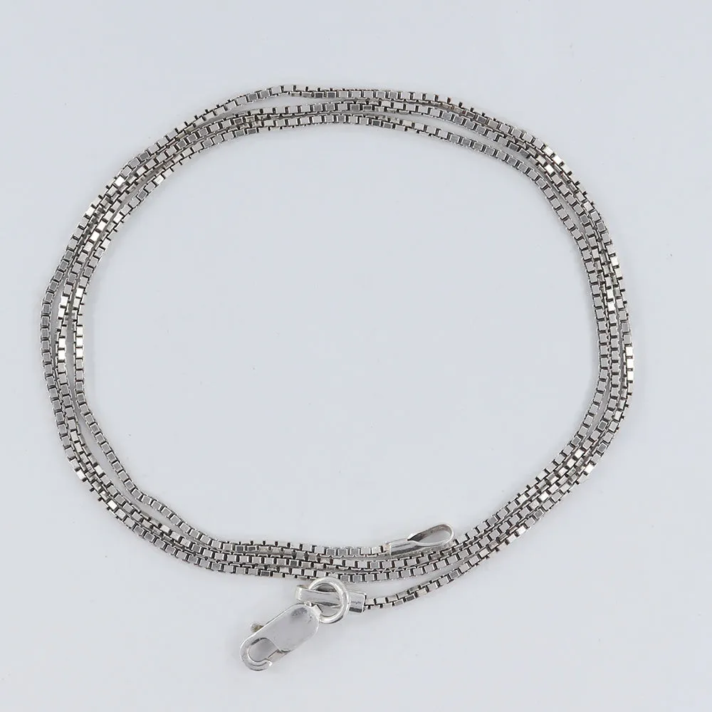 925 Sterling Silver Box Chain