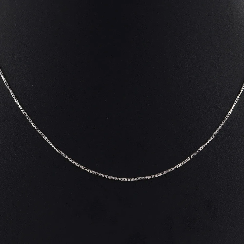 925 Sterling Silver Box Chain