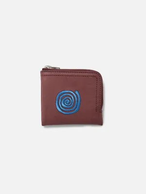 A long Surprise Wallet - Burgundy