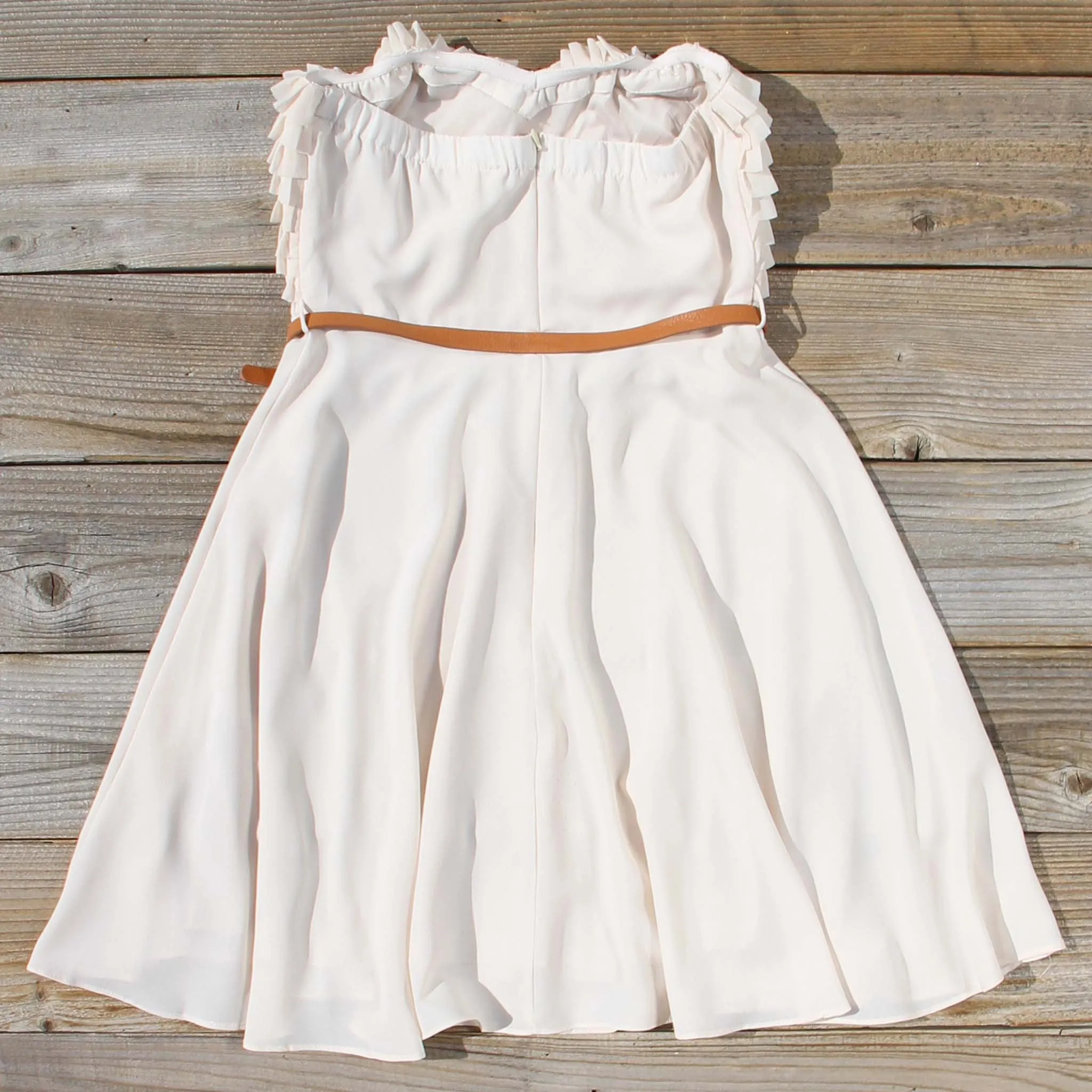 A Ruffled Feather Dress