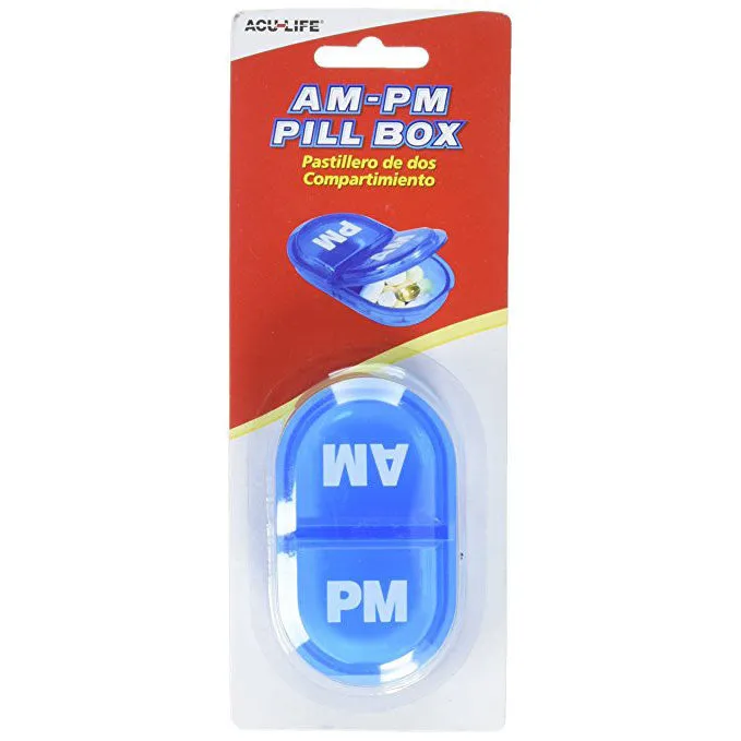 Acu-Life® Daily AM/PM Pill Box