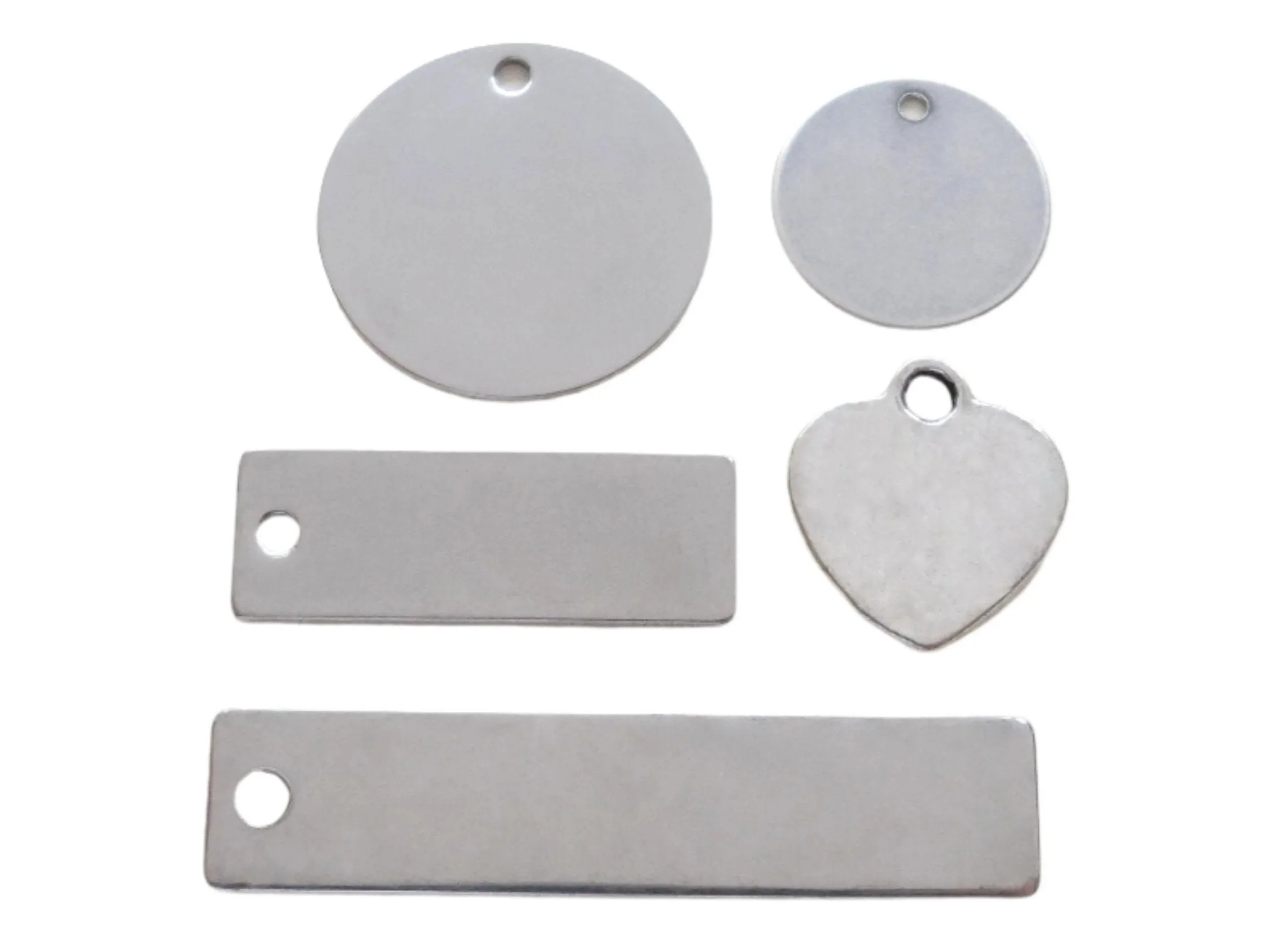 Add On Tag with Your Custom Engraving to Add to Your Keychain Purchase, Select Tag Size and Shape