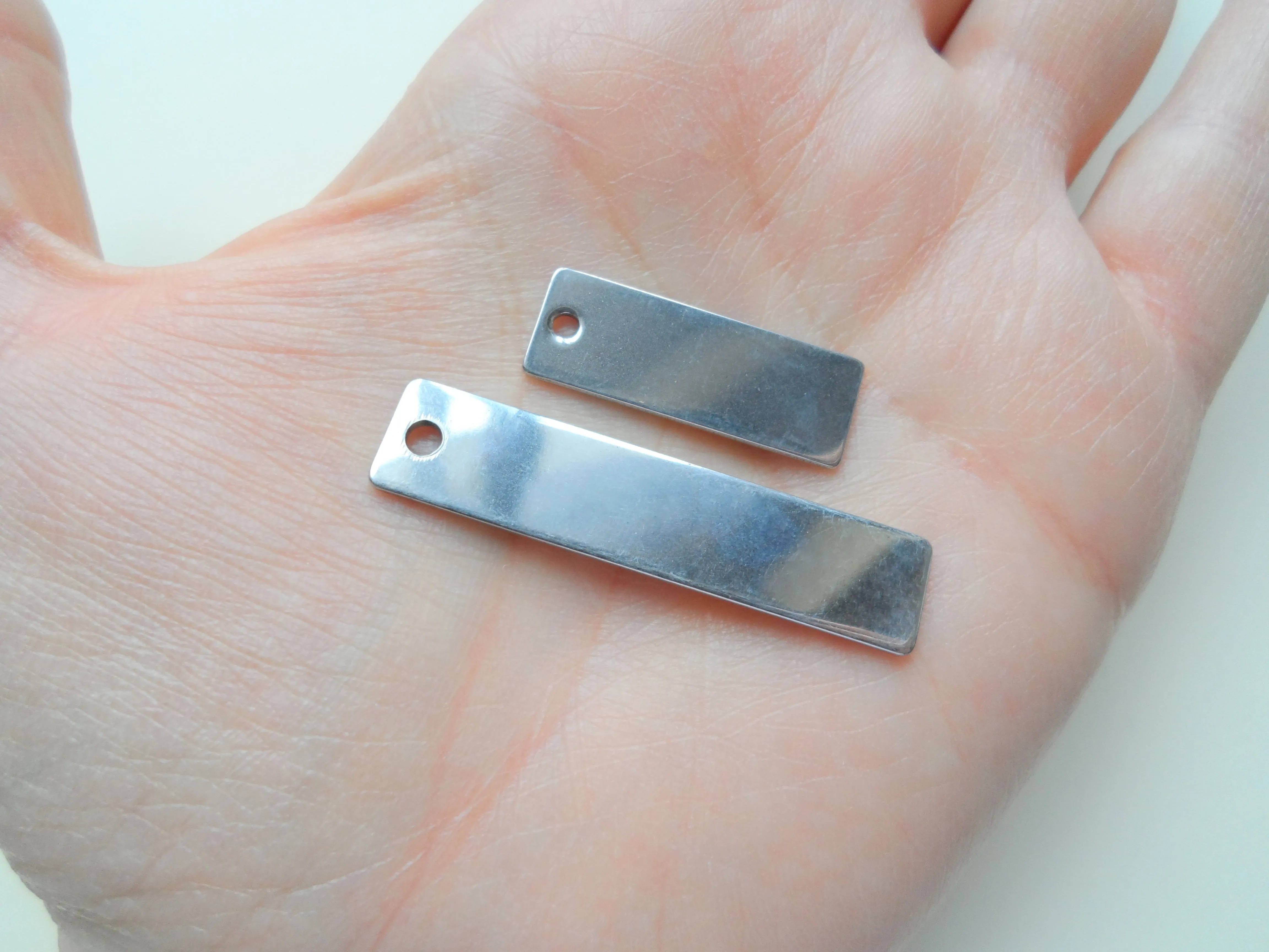 Add On Tag with Your Custom Engraving to Add to Your Keychain Purchase, Select Tag Size and Shape