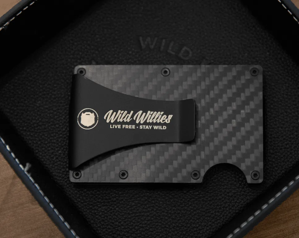 Aluminum & Carbon Fiber Wallet