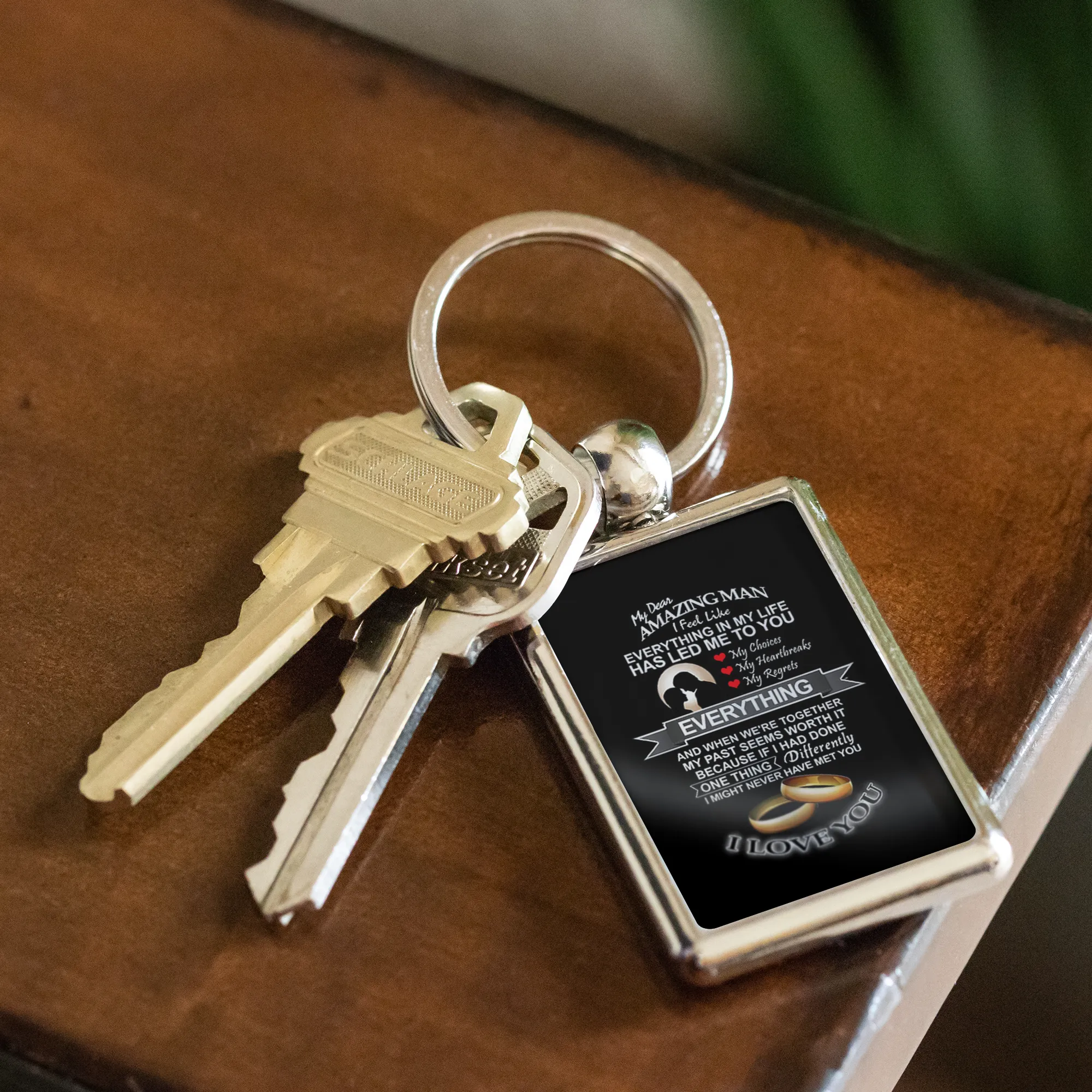 Amazing Man Keychain