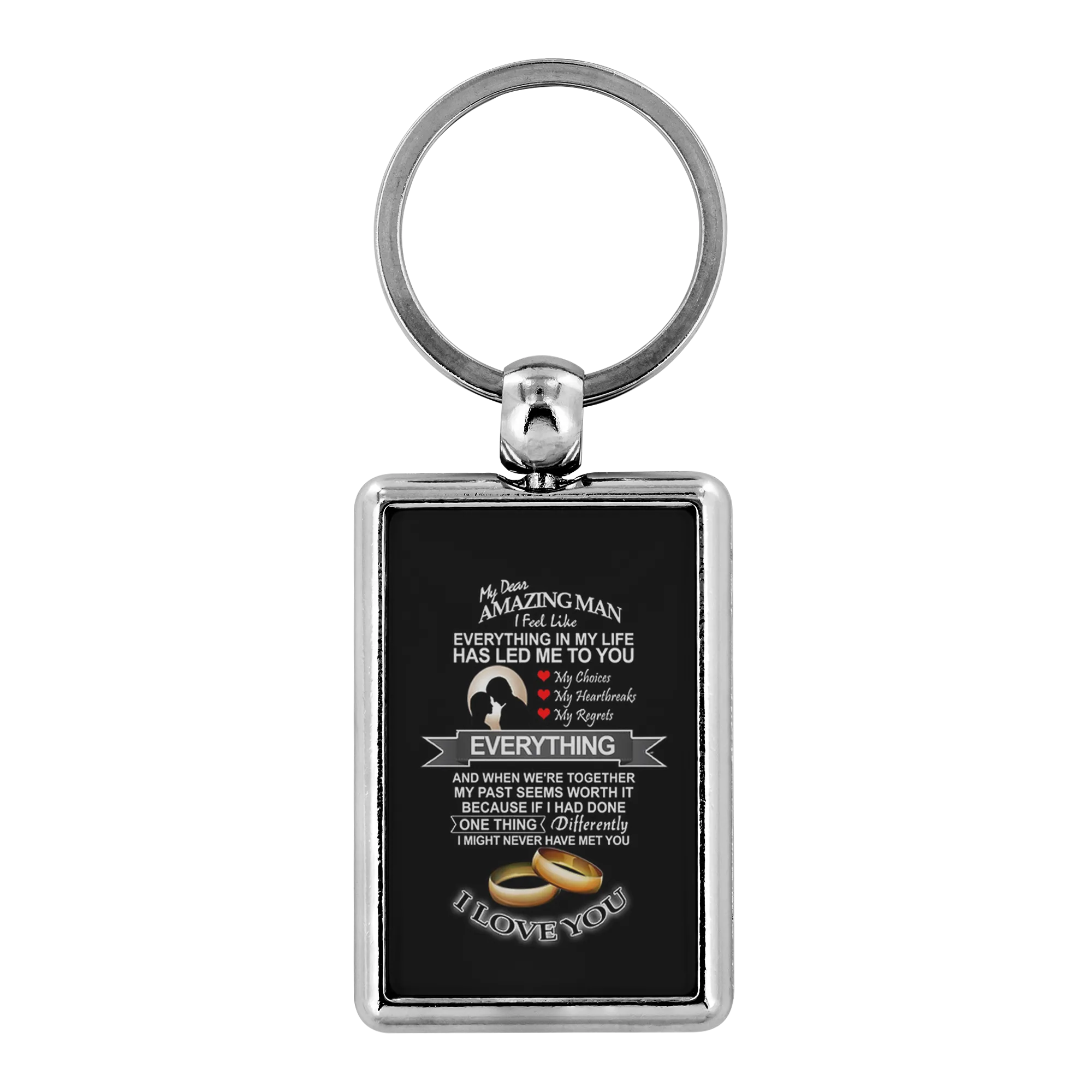 Amazing Man Keychain