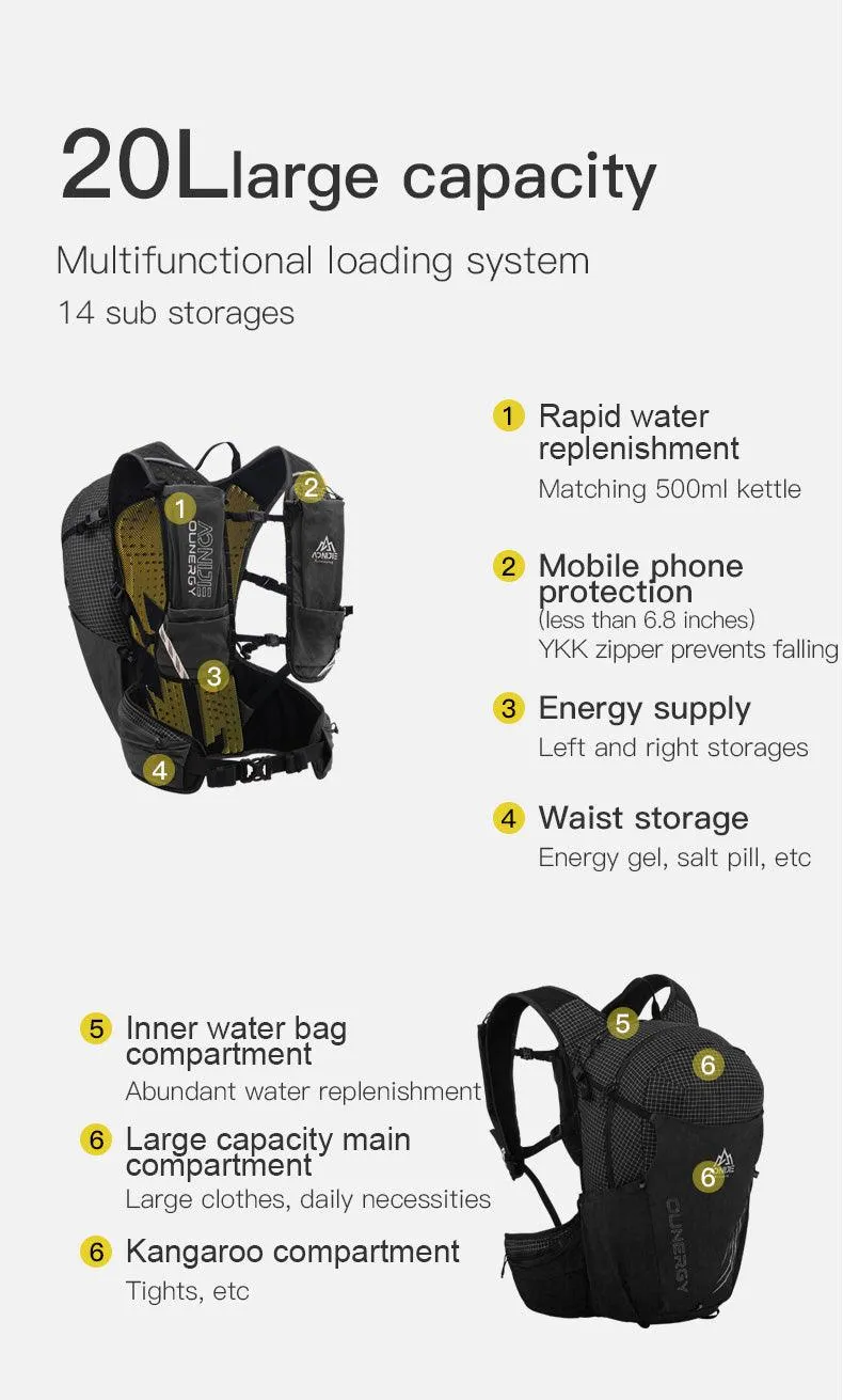 AONIJIE C9110 UL 20L Backpack
