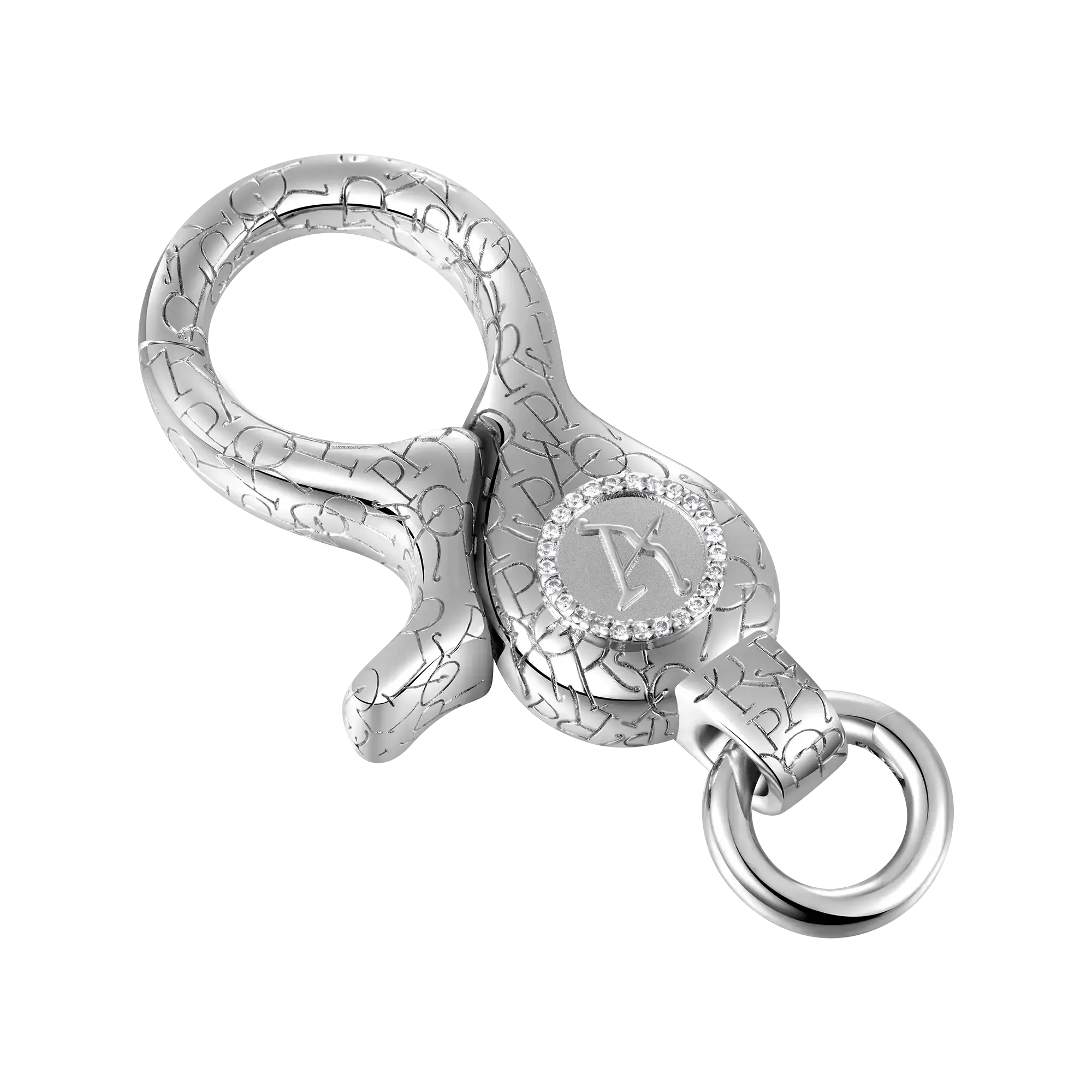 APORRO Engraved Lobster Clasp