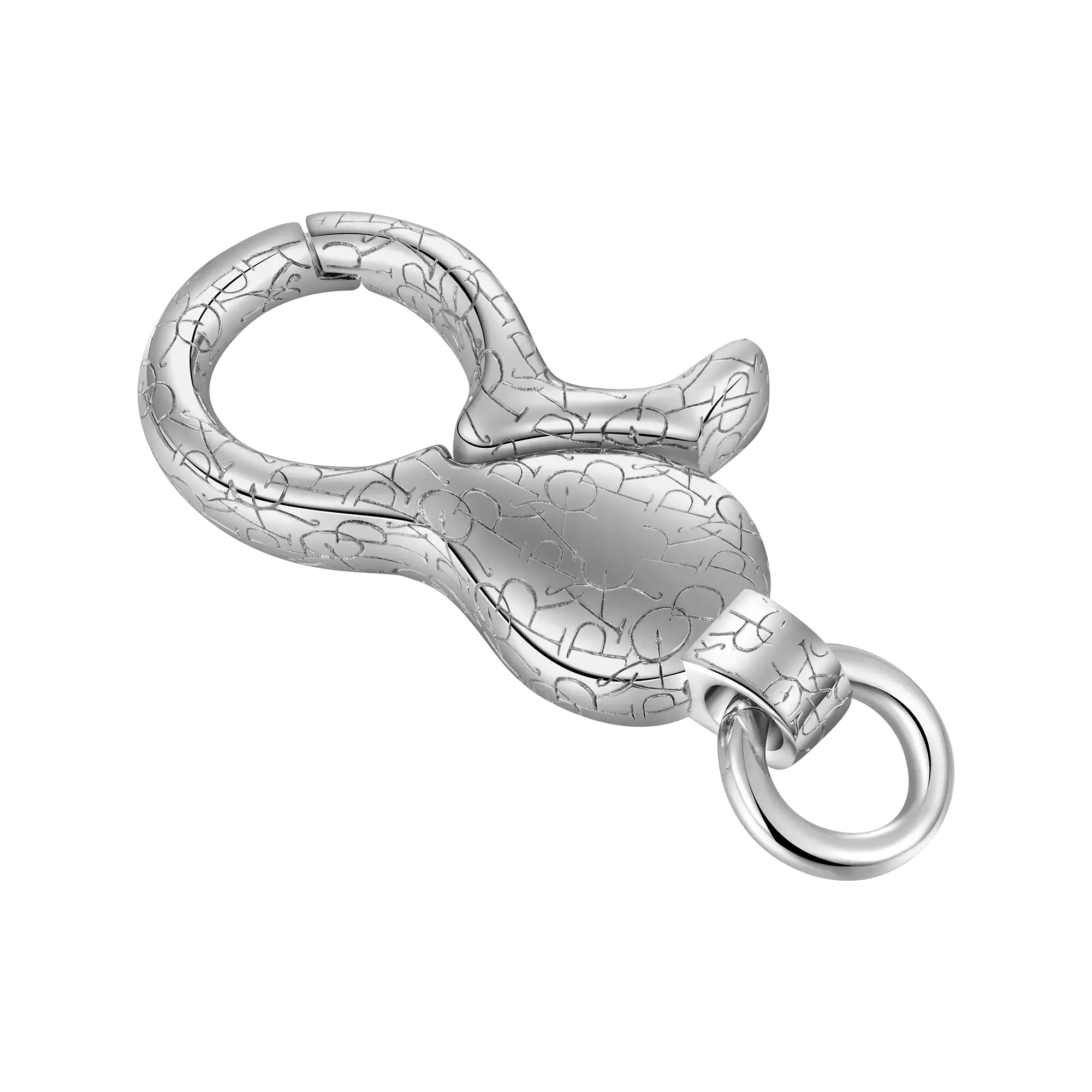 APORRO Engraved Lobster Clasp