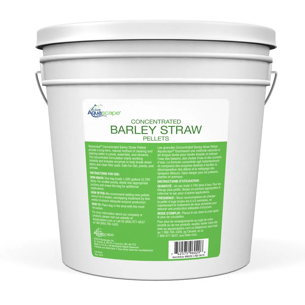 Aquascape Quick Start Concentrated Barley Straw Pellets - 2.2 kg / 5 lbs