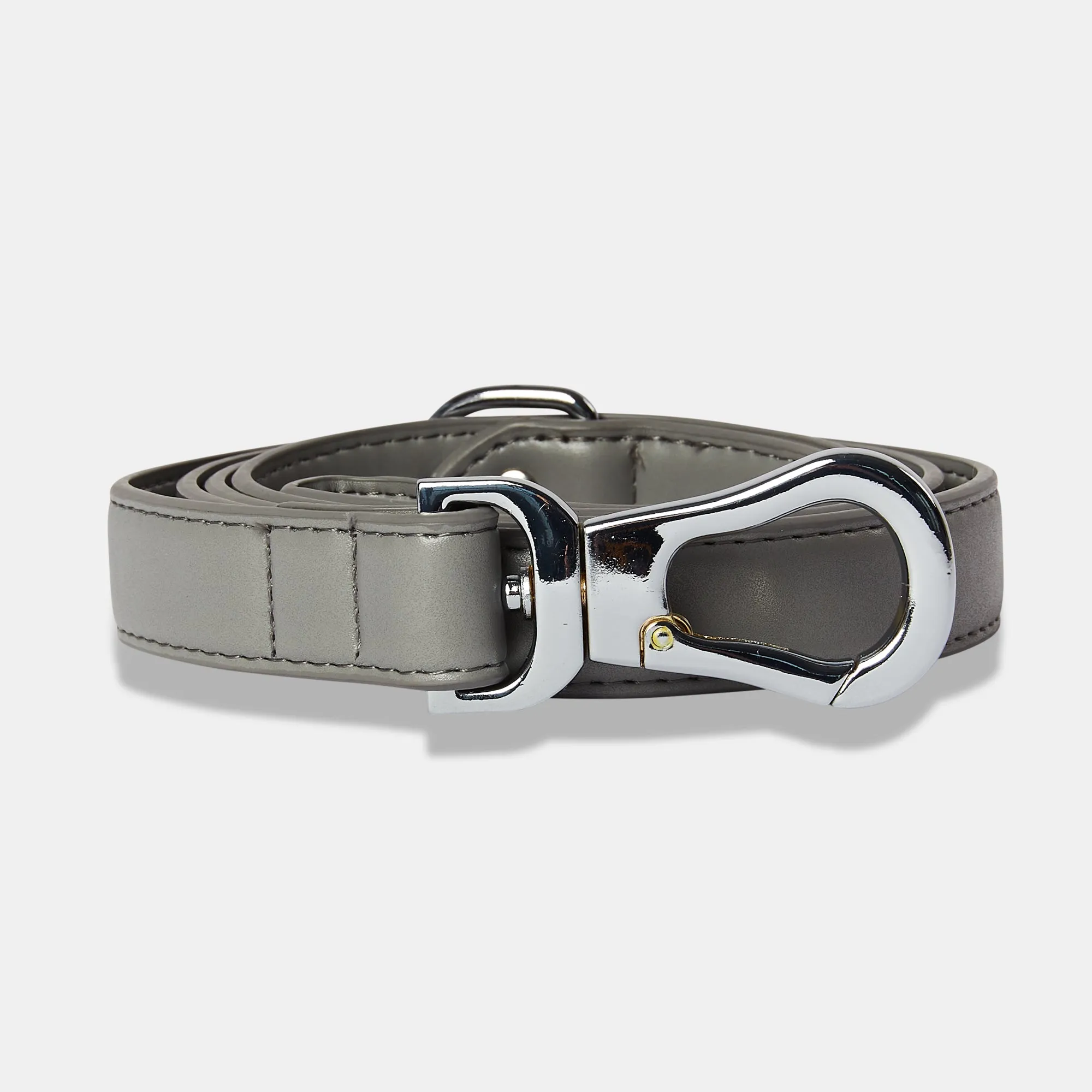 Ash Grey Dog Collar & Lead Set