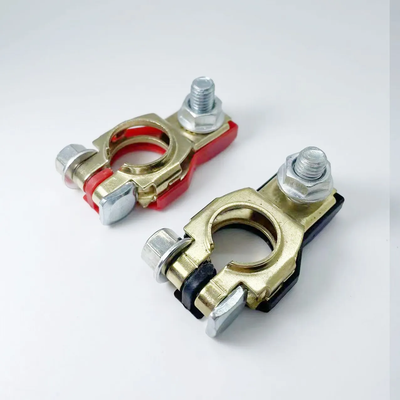 Automotive Snap-on Screw Lock Clamp Connectors For Battery Posts